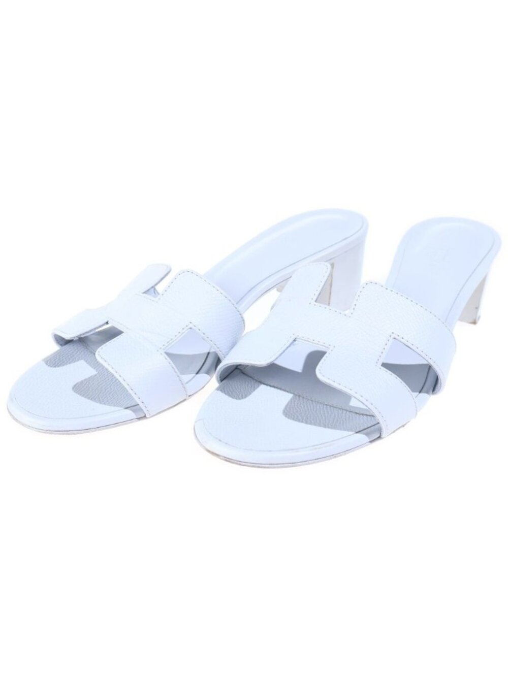 Hermes Oasis Sandals Blue Pale